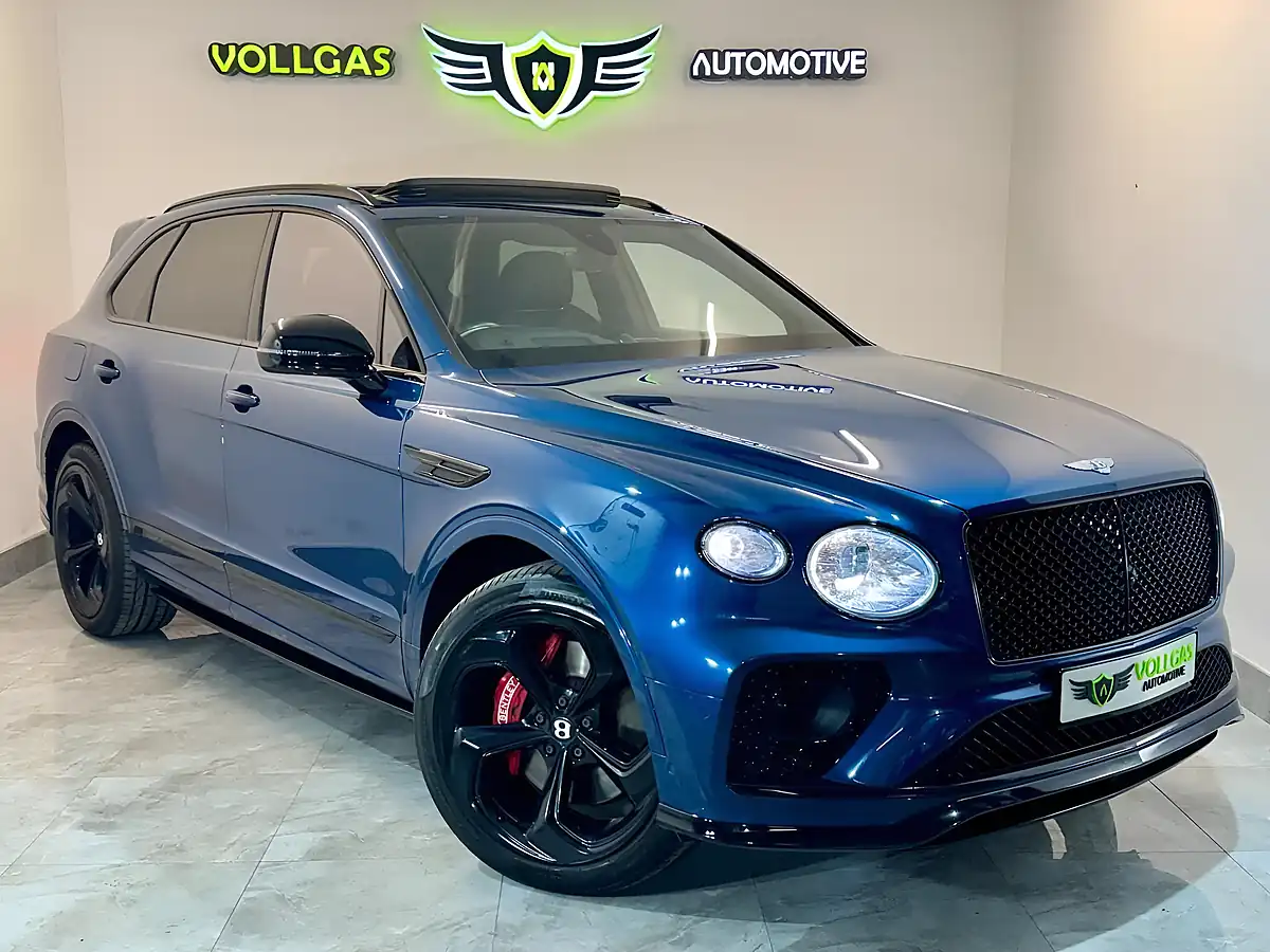 Used 2021 Bentley Bentayga S Blue - Interior and Exterior details 7