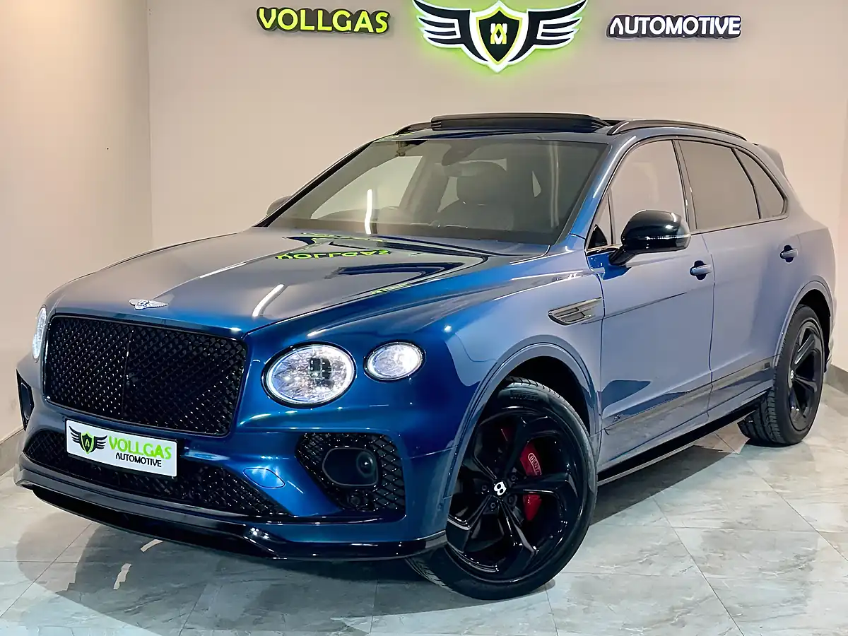 Used 2021 Bentley Bentayga S Blue - Interior and Exterior details 8