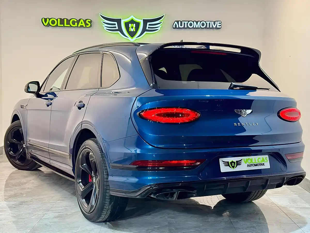 Used 2021 Bentley Bentayga S Blue - Interior and Exterior details 9