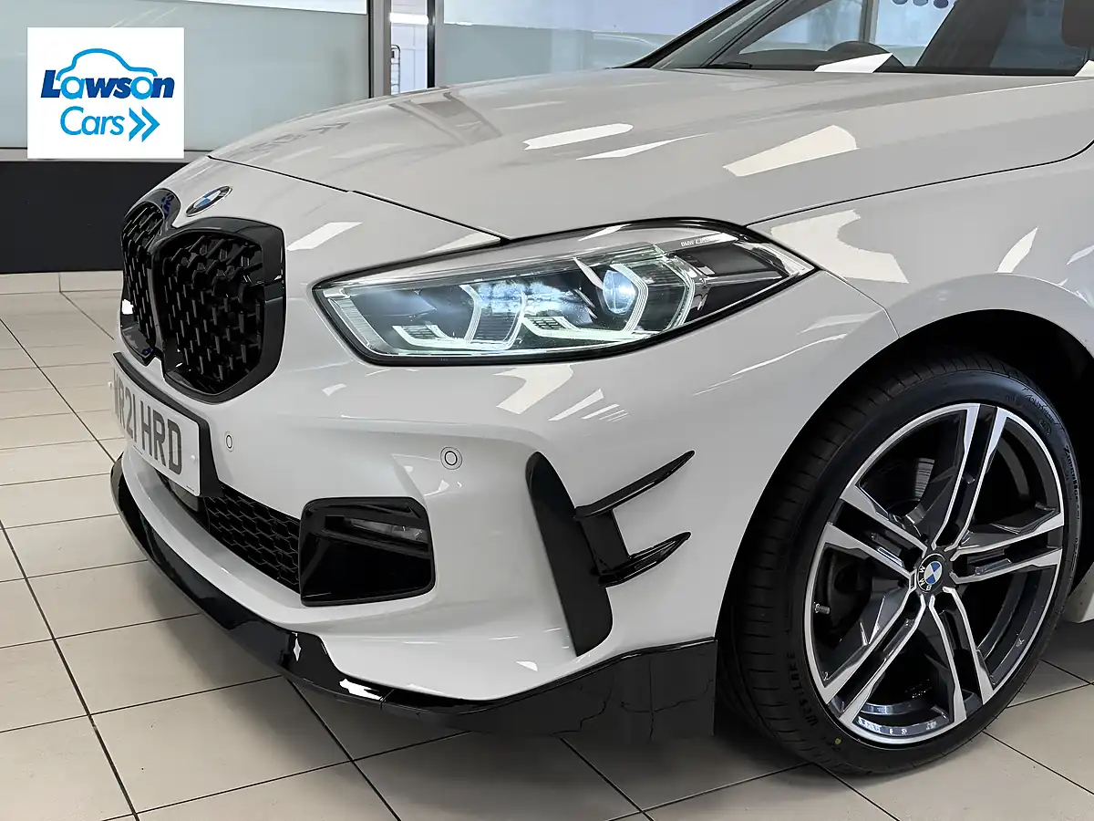 Used 2021 BMW 1 Series M Sport Alpine White - Interior and Exterior details 10