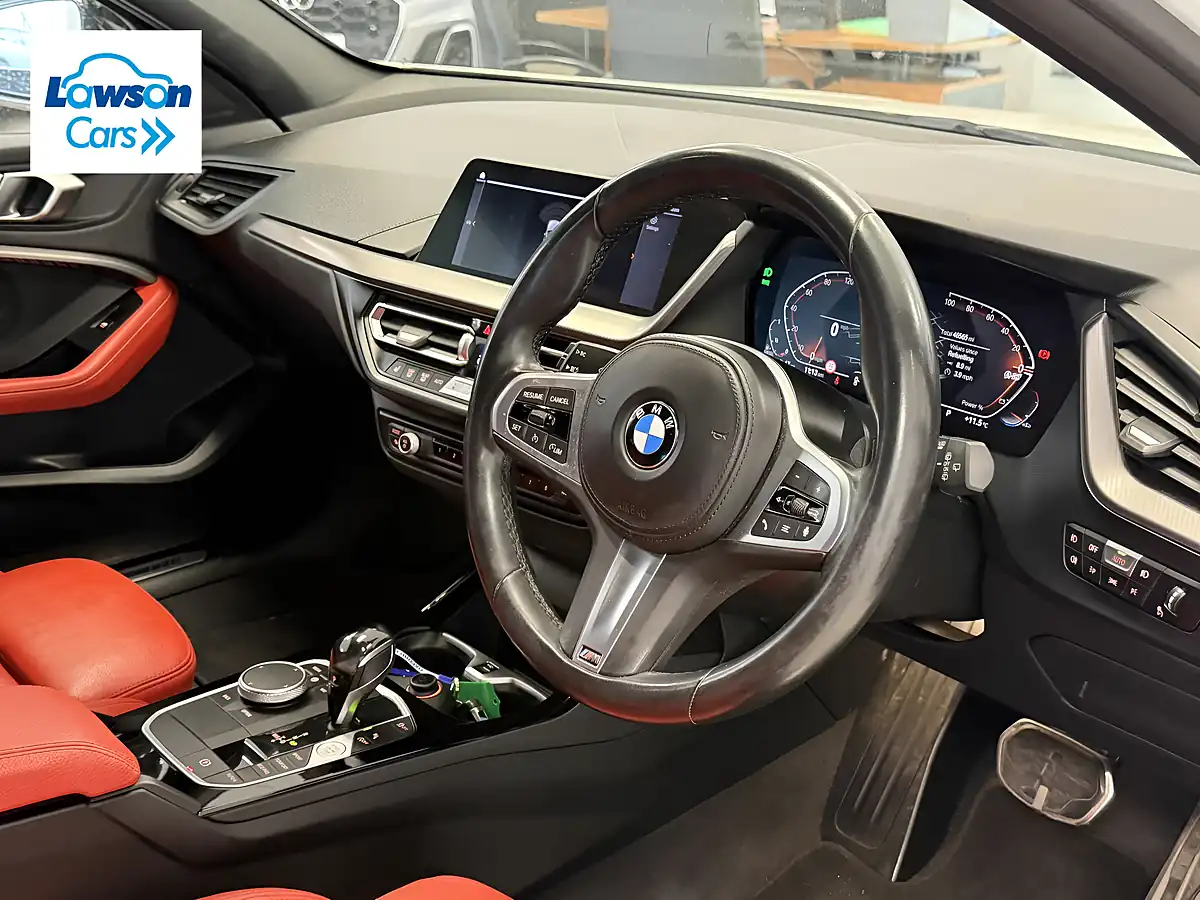 Used 2021 BMW 1 Series M Sport Alpine White - Interior and Exterior details 16