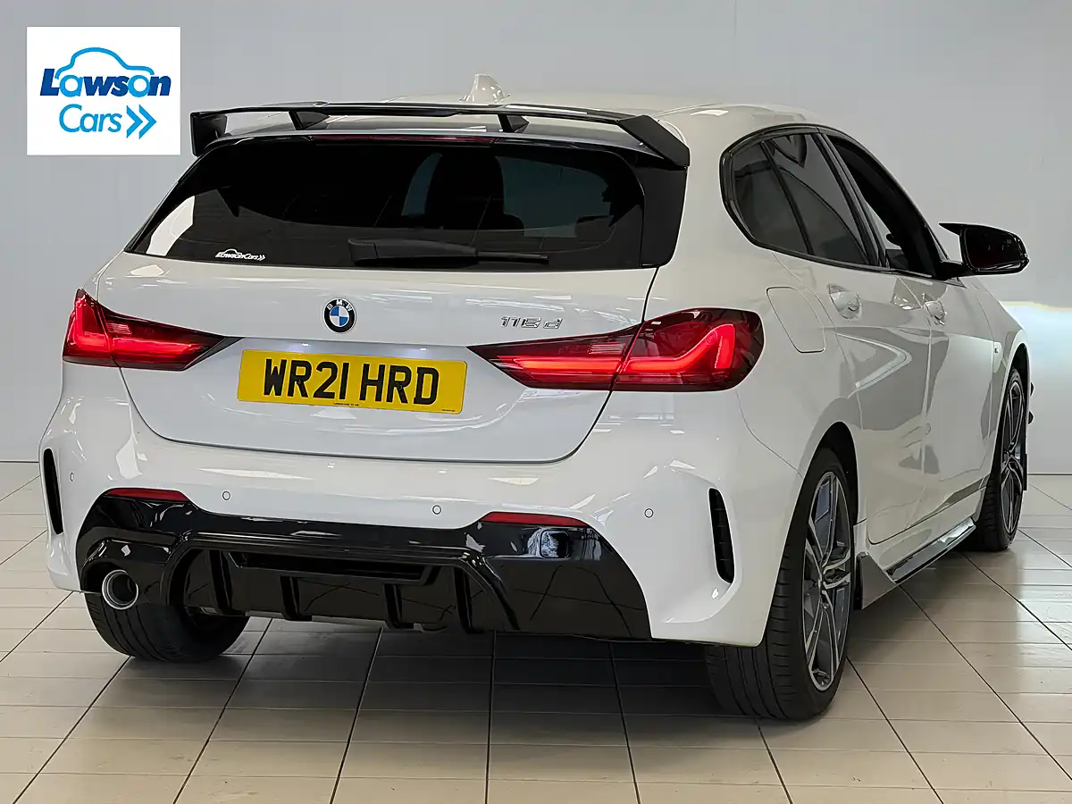Used 2021 BMW 1 Series M Sport Alpine White - Interior and Exterior details 4