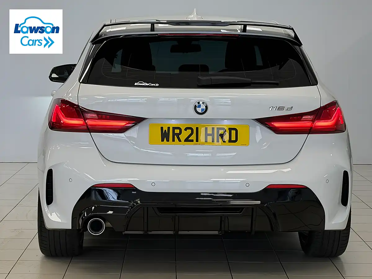 Used 2021 BMW 1 Series M Sport Alpine White - Interior and Exterior details 5