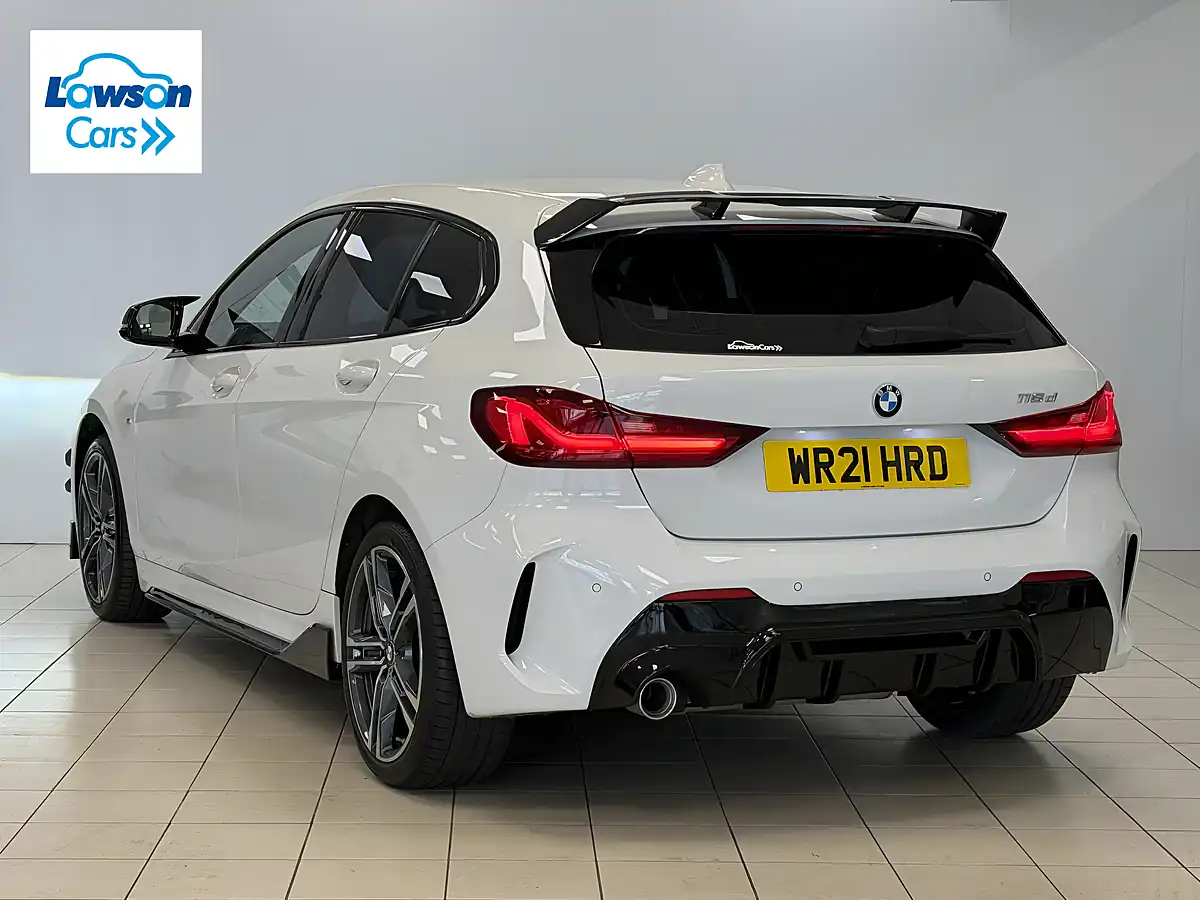 Used 2021 BMW 1 Series M Sport Alpine White - Interior and Exterior details 6