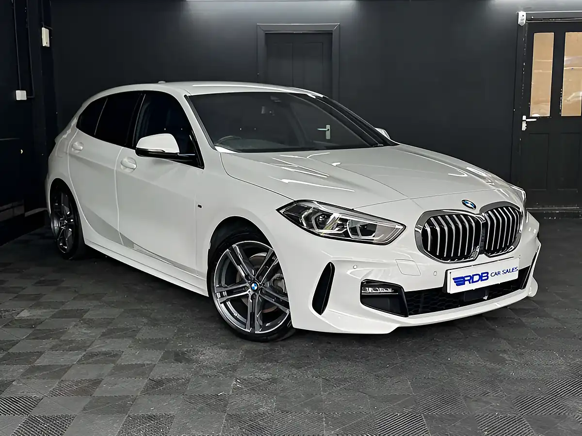 Used 2021 BMW 1 Series M Sport Alpine White - Interior and Exterior details 8