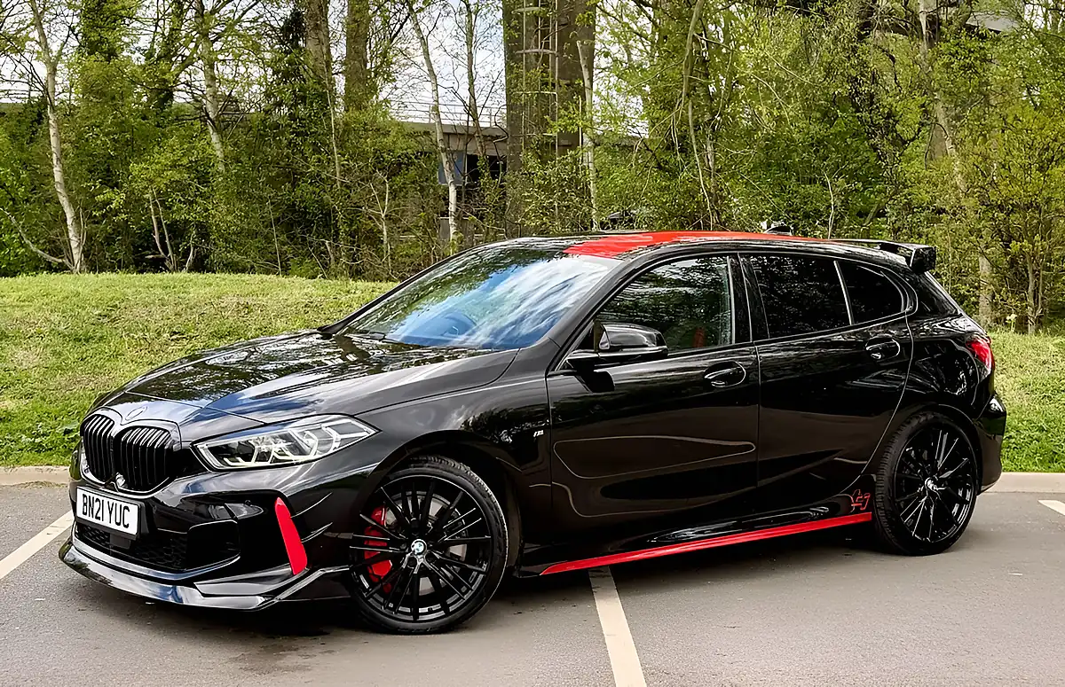 Used 2021 BMW 1 Series M Sport Black - Interior and Exterior details 2