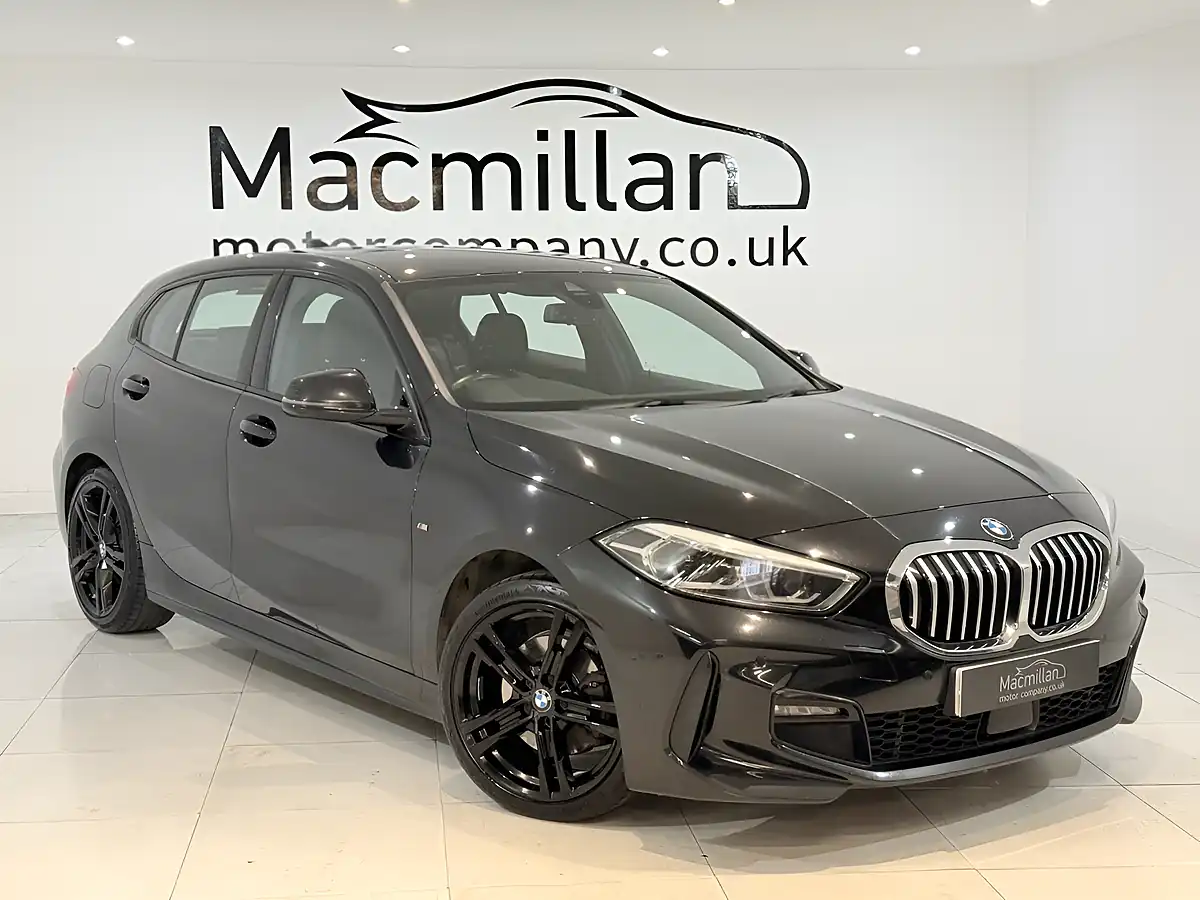 Used 2021 BMW 1 Series M Sport Black - Front View