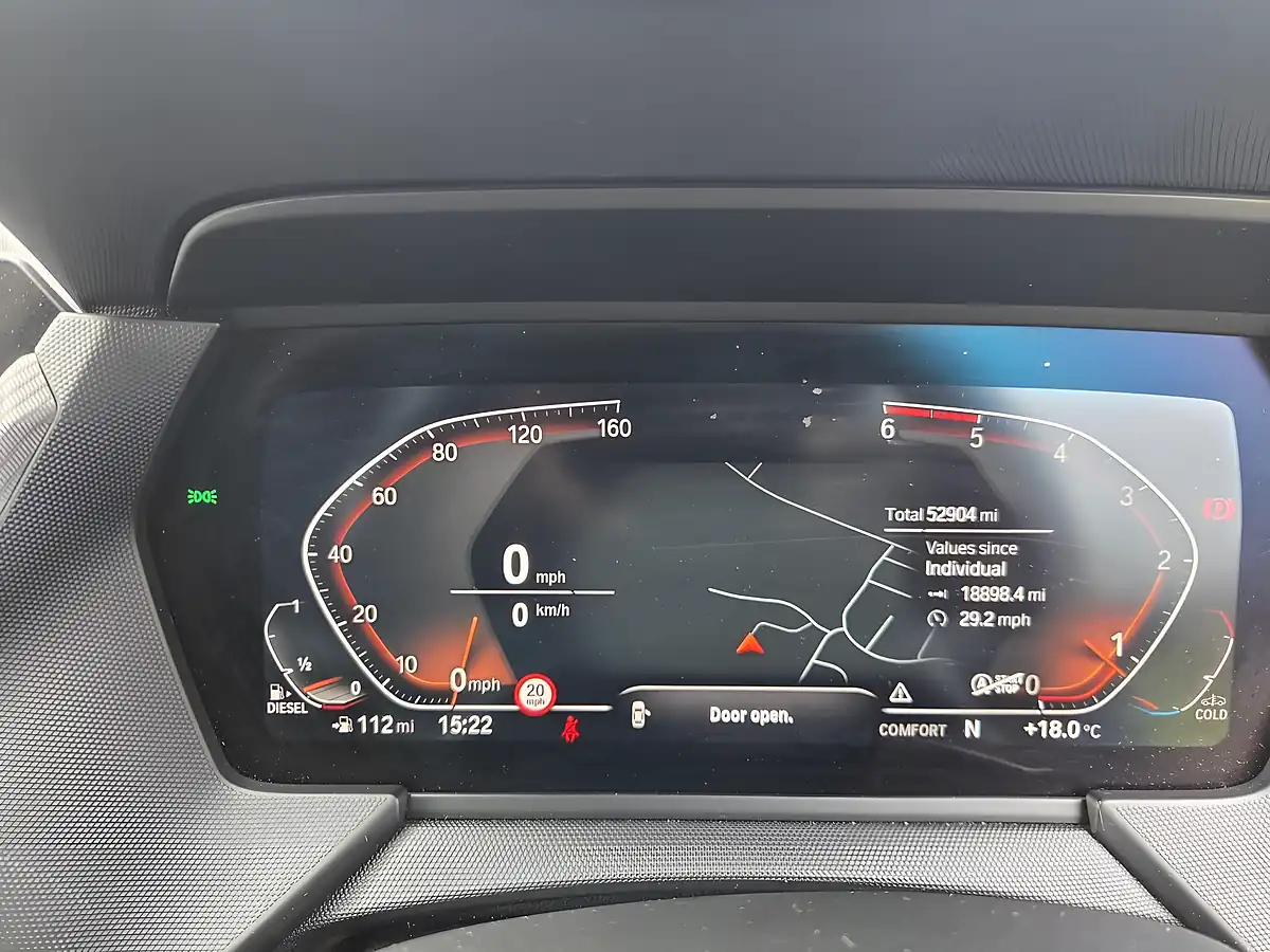 Used 2021 BMW 1 Series M Sport Blue - Interior and Exterior details 12