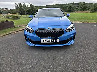Used 2021 BMW 1 Series M Sport Blue - Interior and Exterior details 4