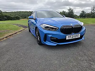 Used 2021 BMW 1 Series M Sport Blue - Interior and Exterior details 5
