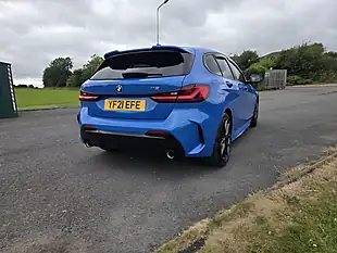 Used 2021 BMW 1 Series M Sport Blue - Interior and Exterior details 7