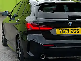 Used 2021 BMW 1 Series M Sport (lcp) Black - Interior and Exterior details 10