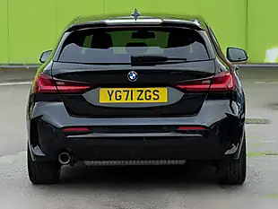 Used 2021 BMW 1 Series M Sport (lcp) Black - Interior and Exterior details 11
