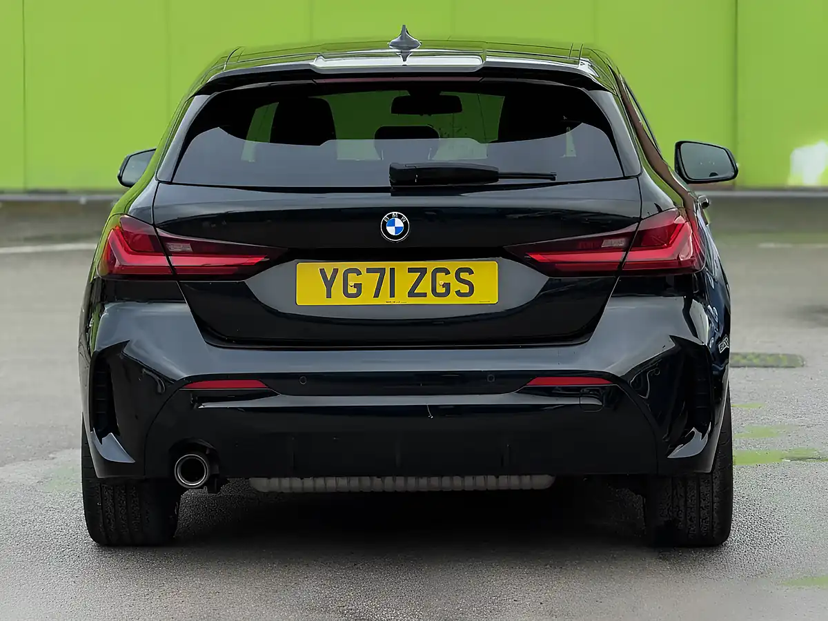 Used 2021 BMW 1 Series M Sport (lcp) Black - Interior and Exterior details 11