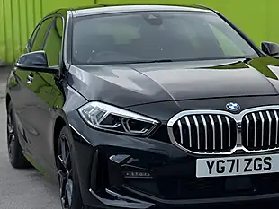 Used 2021 BMW 1 Series M Sport (lcp) Black - Interior and Exterior details 2
