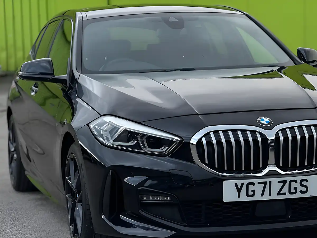 Used 2021 BMW 1 Series M Sport (lcp) Black - Interior and Exterior details 2