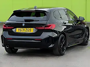 Used 2021 BMW 1 Series M Sport (lcp) Black - Interior and Exterior details 7