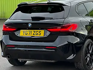 Used 2021 BMW 1 Series M Sport (lcp) Black - Interior and Exterior details 8