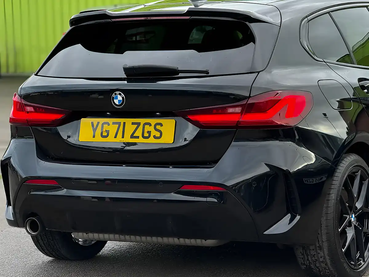 Used 2021 BMW 1 Series M Sport (lcp) Black - Interior and Exterior details 8