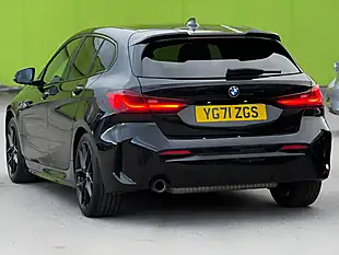 Used 2021 BMW 1 Series M Sport (lcp) Black - Interior and Exterior details 9