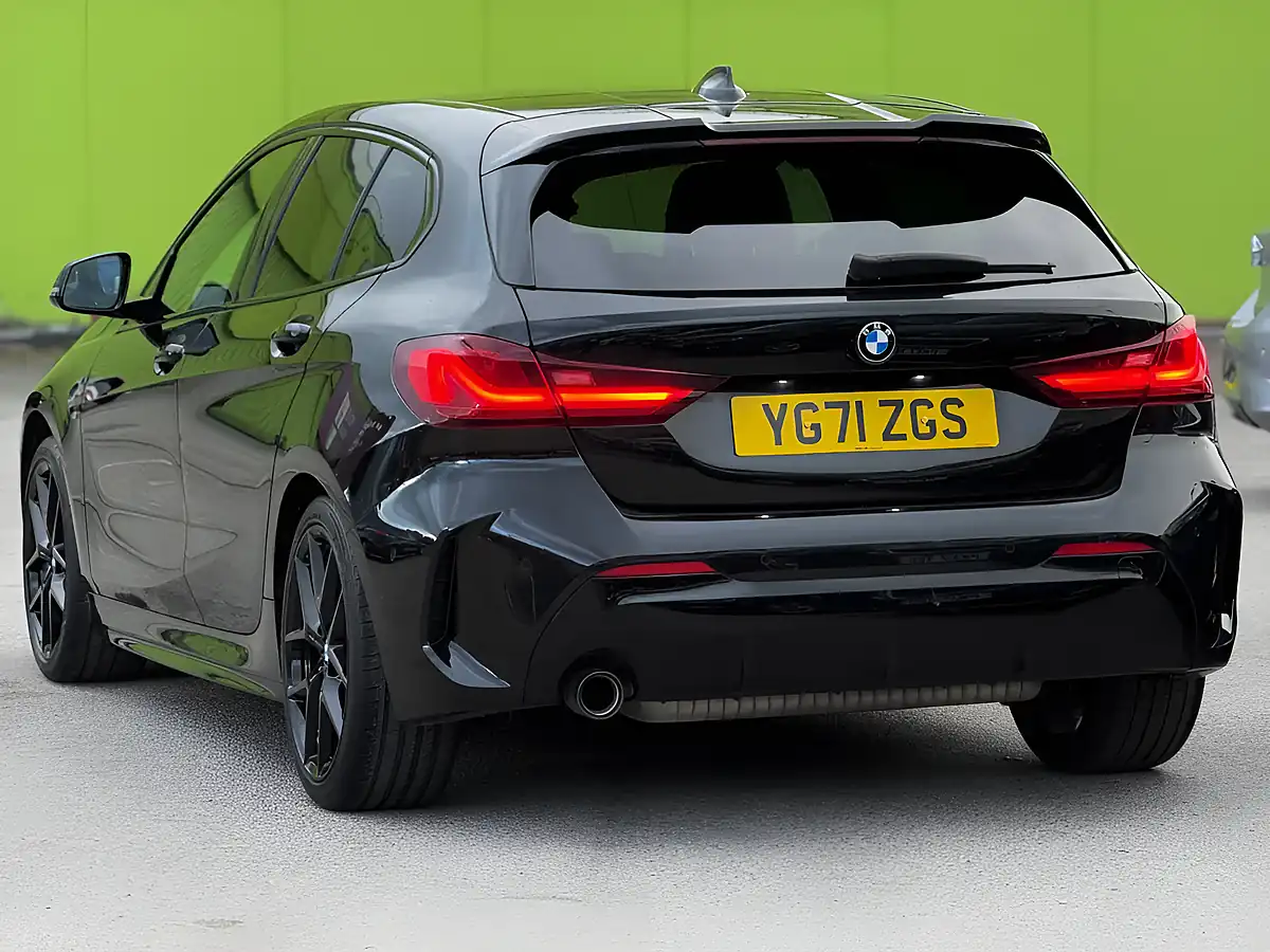 Used 2021 BMW 1 Series M Sport (lcp) Black - Interior and Exterior details 9