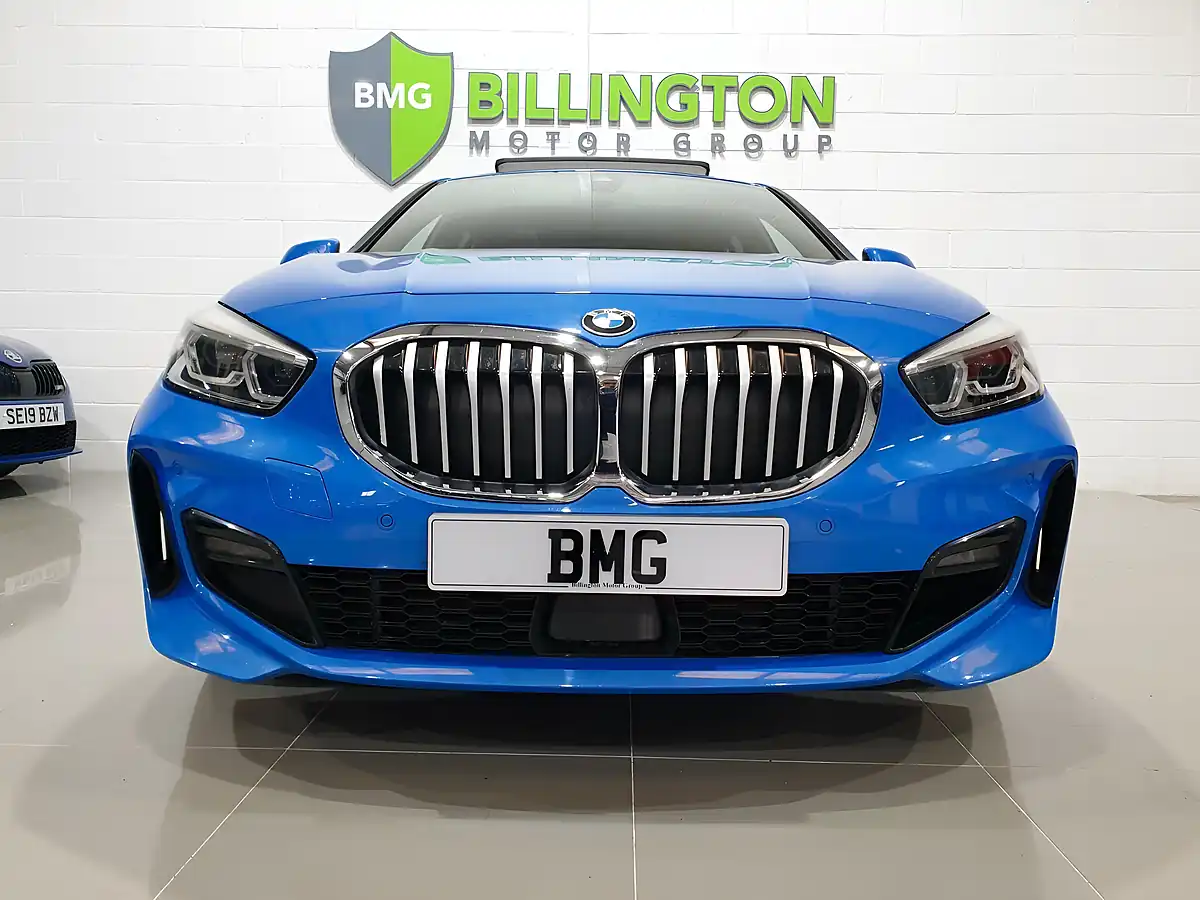 Used 2021 BMW 1 Series M Sport (lcp) Blue - Interior and Exterior details 11