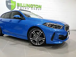 Used 2021 BMW 1 Series M Sport (lcp) Blue - Interior and Exterior details 12