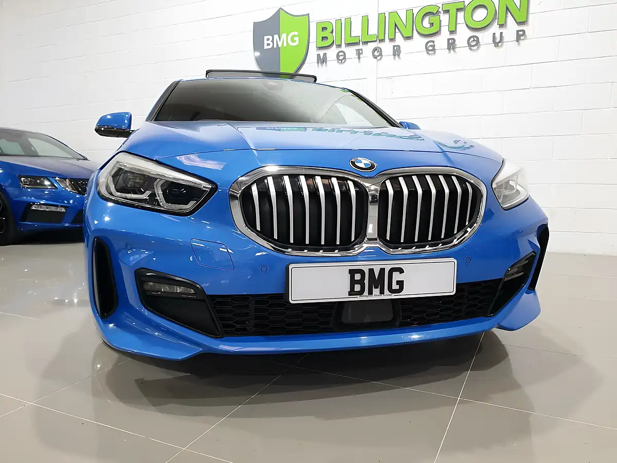 Used 2021 BMW 1 Series M Sport (lcp) Blue - Interior and Exterior details 13