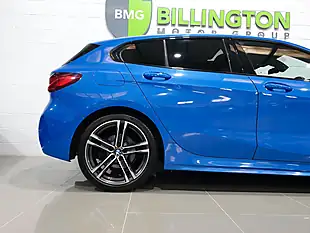 Used 2021 BMW 1 Series M Sport (lcp) Blue - Interior and Exterior details 16