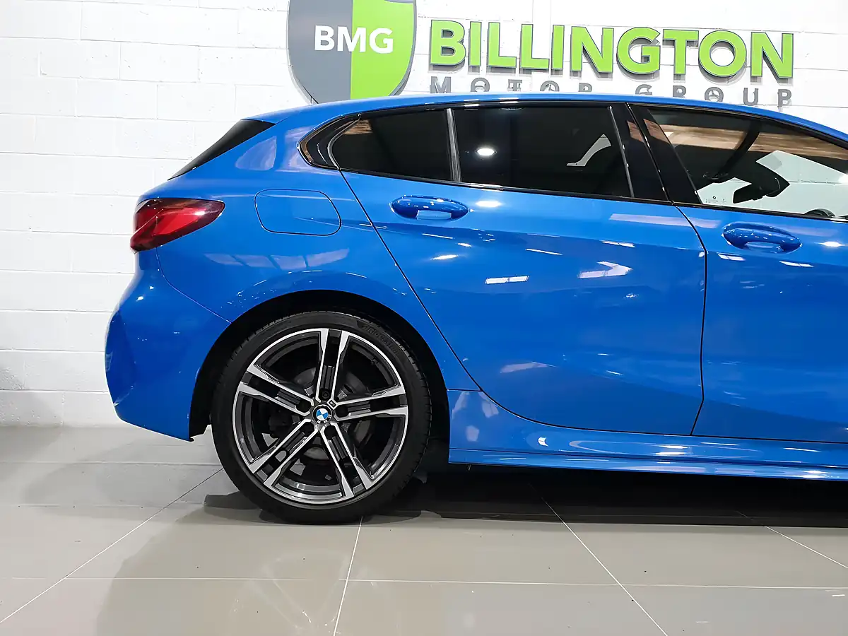 Used 2021 BMW 1 Series M Sport (lcp) Blue - Interior and Exterior details 16