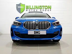 Used 2021 BMW 1 Series M Sport (lcp) Blue - Interior and Exterior details 2