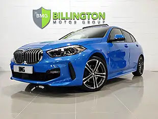 Used 2021 BMW 1 Series M Sport (lcp) Blue - Interior and Exterior details 3