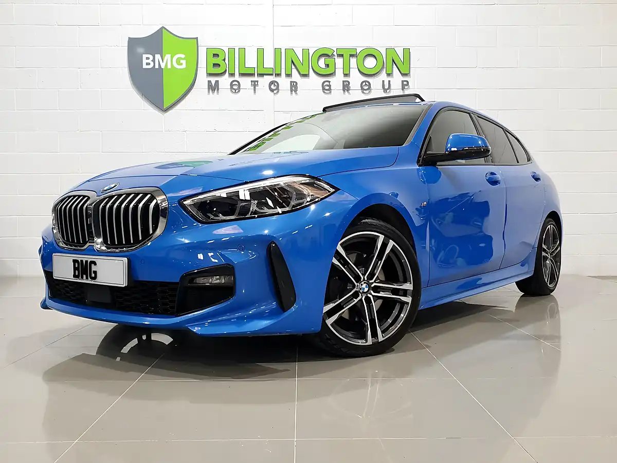 Used 2021 BMW 1 Series M Sport (lcp) Blue - Interior and Exterior details 3