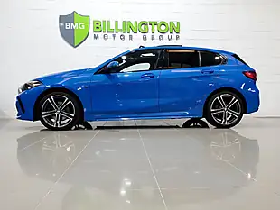 Used 2021 BMW 1 Series M Sport (lcp) Blue - Interior and Exterior details 4