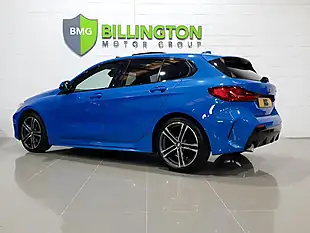 Used 2021 BMW 1 Series M Sport (lcp) Blue - Interior and Exterior details 5