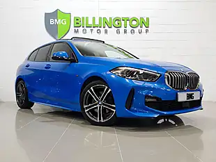 Used 2021 BMW 1 Series M Sport (lcp) Blue - Interior and Exterior details 9