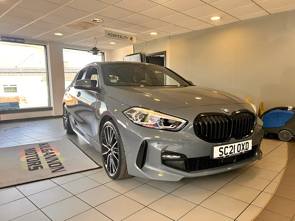 Used 2021 BMW 1 Series M Sport (lcp) Grey - Front View