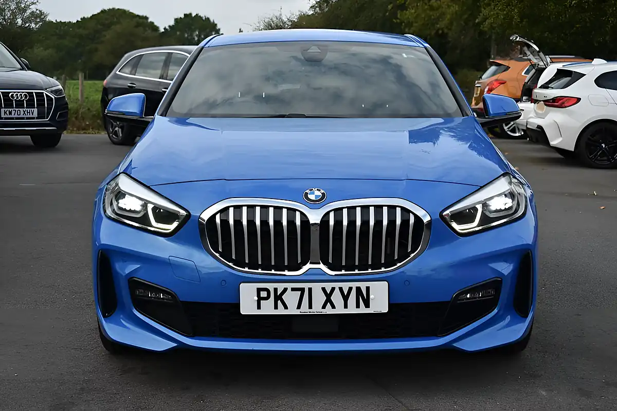 Used 2021 BMW 1 Series M Sport (lcp) Misano Blue - Interior and Exterior details 2