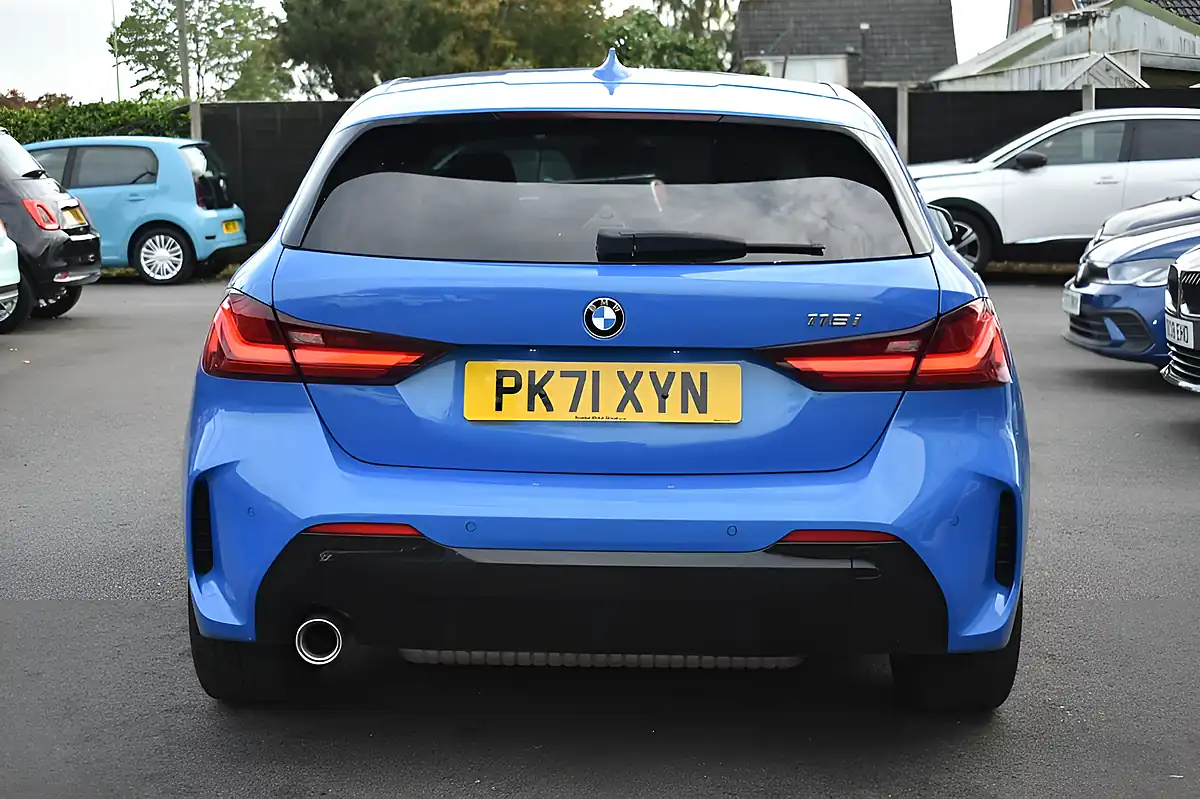 Used 2021 BMW 1 Series M Sport (lcp) Misano Blue - Interior and Exterior details 5