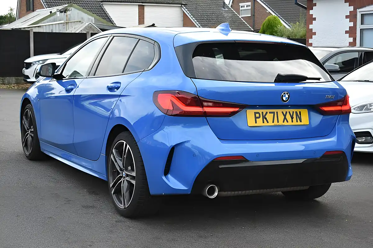 Used 2021 BMW 1 Series M Sport (lcp) Misano Blue - Interior and Exterior details 6