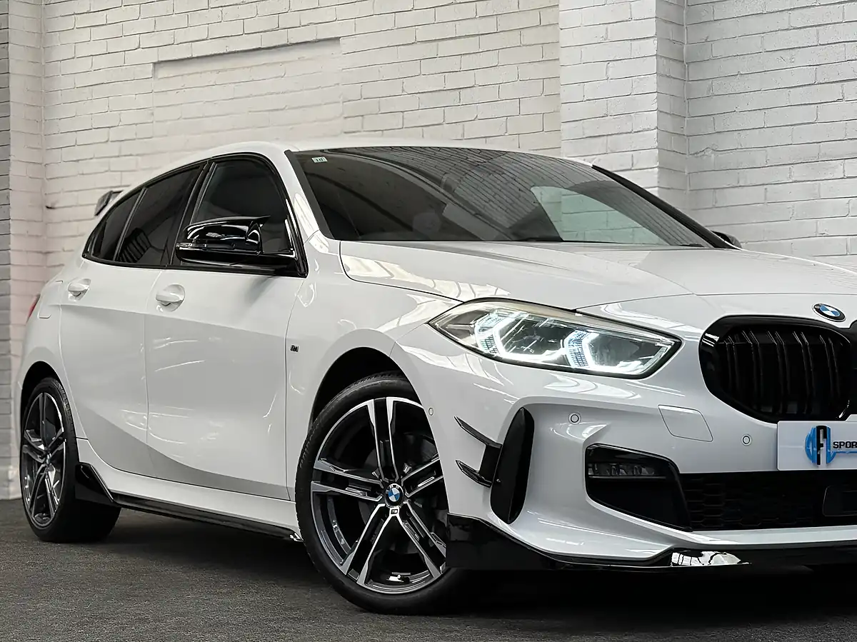 Used 2021 BMW 1 Series M Sport (lcp) White - Interior and Exterior details 4