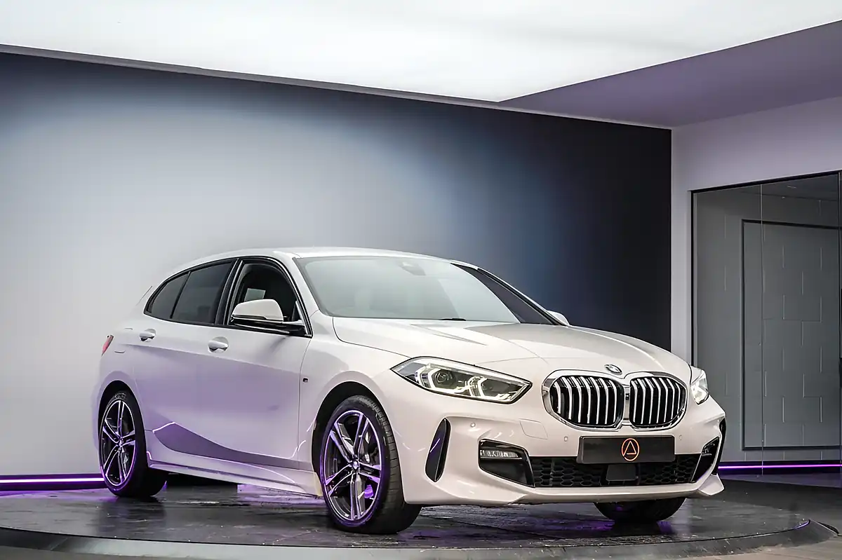 Used 2021 BMW 1 Series M Sport (lcp) White - Interior and Exterior details 14