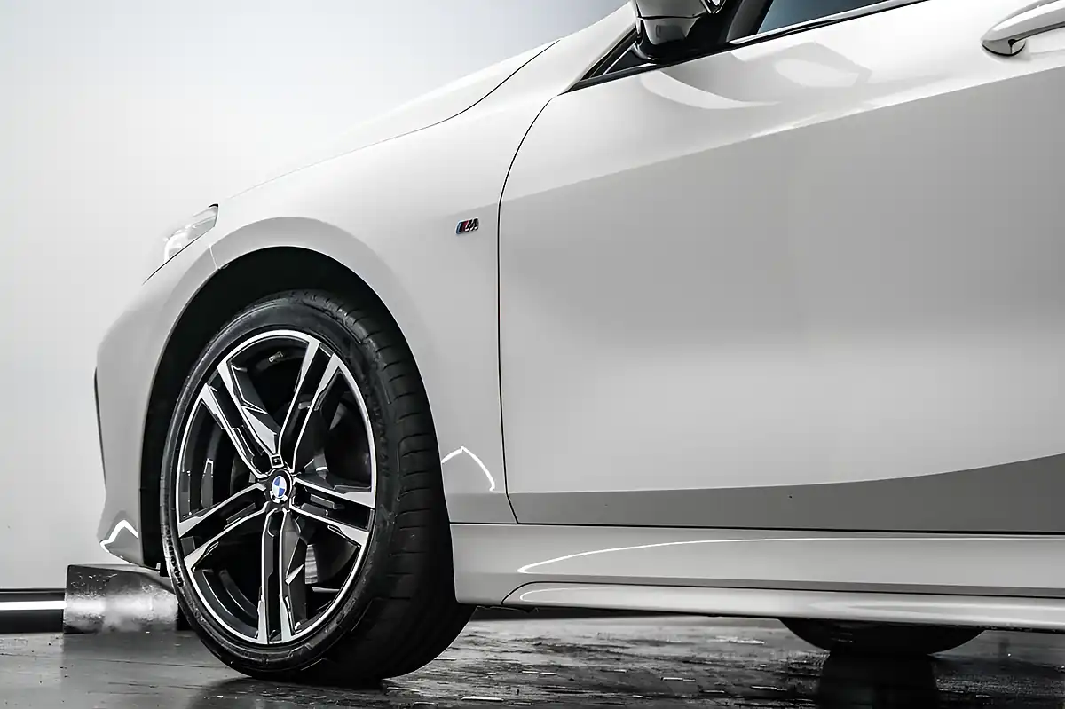 Used 2021 BMW 1 Series M Sport (lcp) White - Interior and Exterior details 6