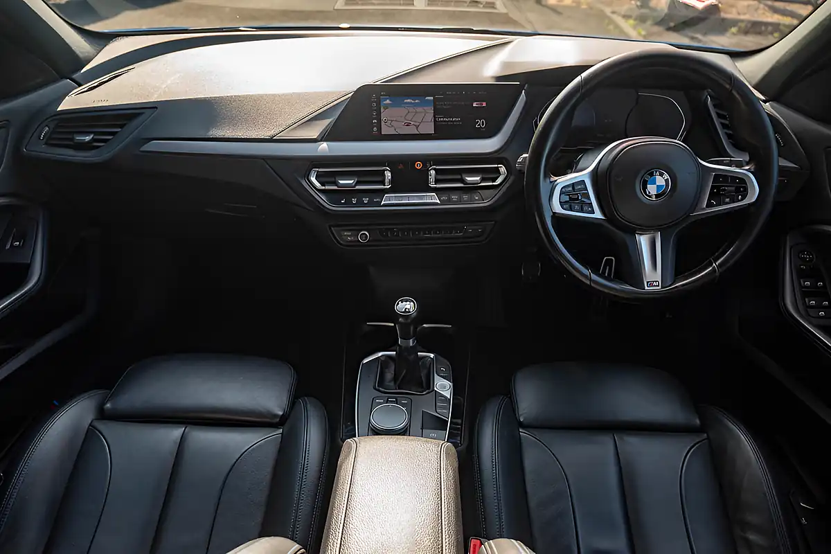 Used 2021 BMW 1 Series M Sport Misano Blue - Interior and Exterior details 16