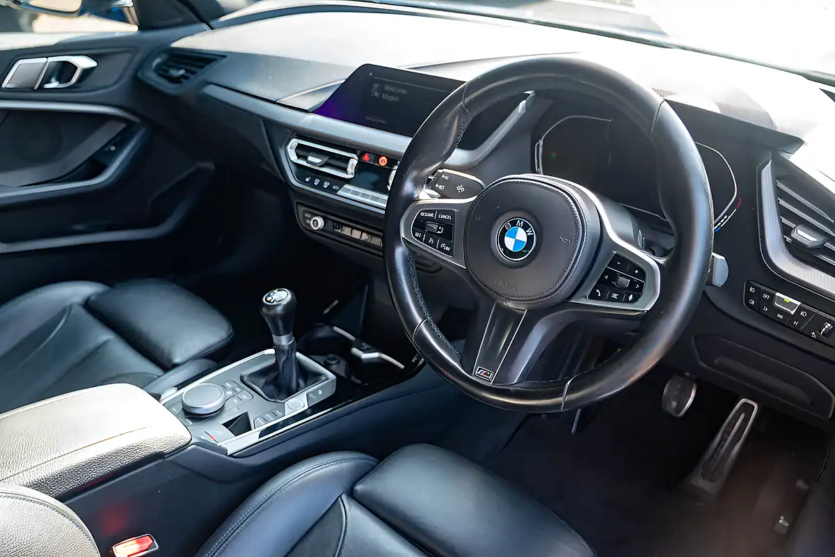 Used 2021 BMW 1 Series M Sport Misano Blue - Interior and Exterior details 2