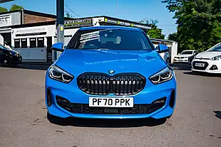 Used 2021 BMW 1 Series M Sport Misano Blue - Interior and Exterior details 3