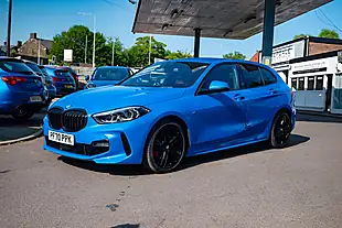 Used 2021 BMW 1 Series M Sport Misano Blue - Interior and Exterior details 4