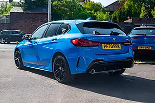 Used 2021 BMW 1 Series M Sport Misano Blue - Interior and Exterior details 6