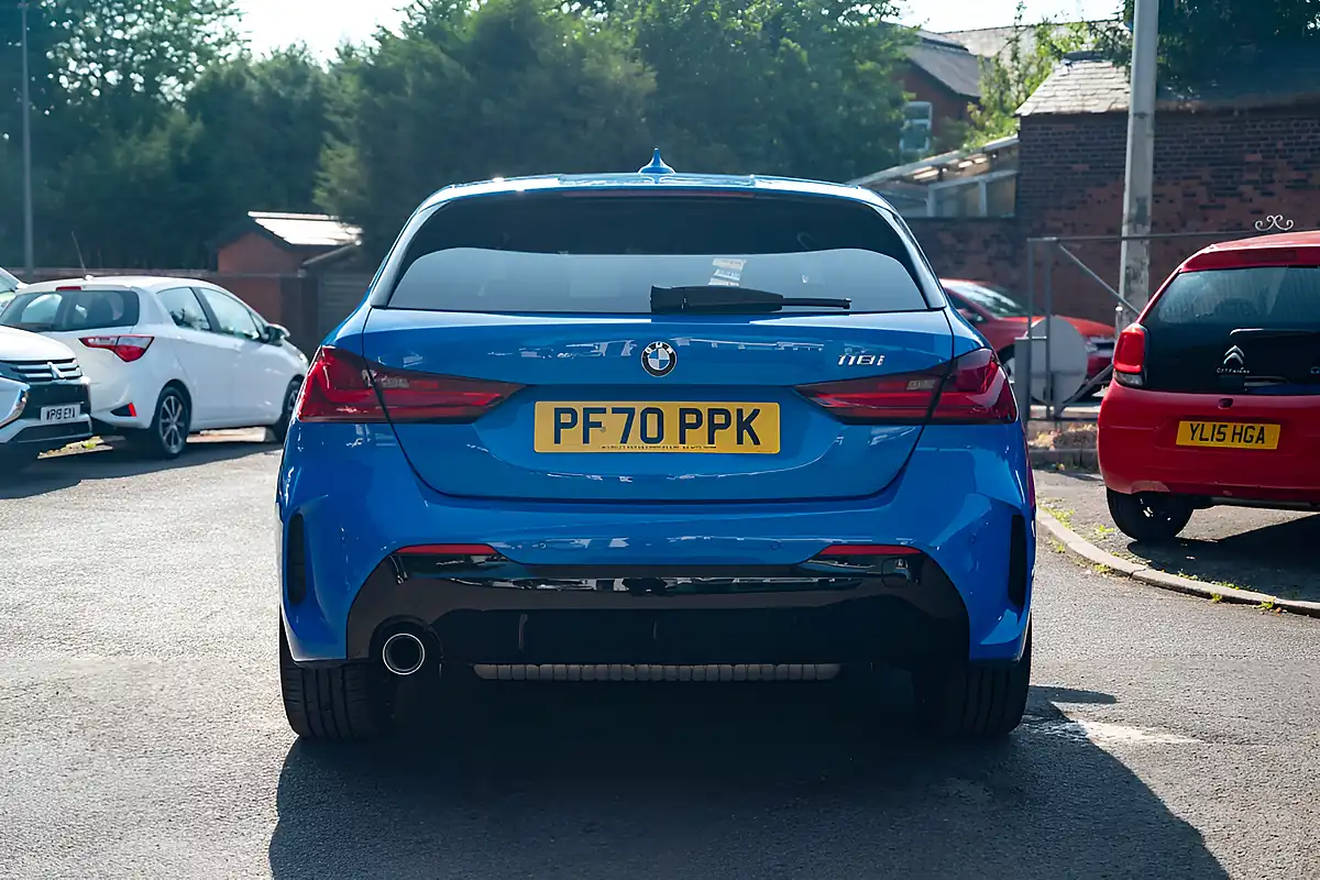 Used 2021 BMW 1 Series M Sport Misano Blue - Interior and Exterior details 7