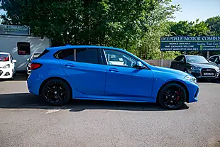 Used 2021 BMW 1 Series M Sport Misano Blue - Interior and Exterior details 9